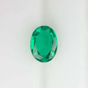 1.01ct BRIGHT VIVID GREEN EMERALD NATURAL OVAL SHAPE CUT LOOSE GEMSTONE 1 CARAT