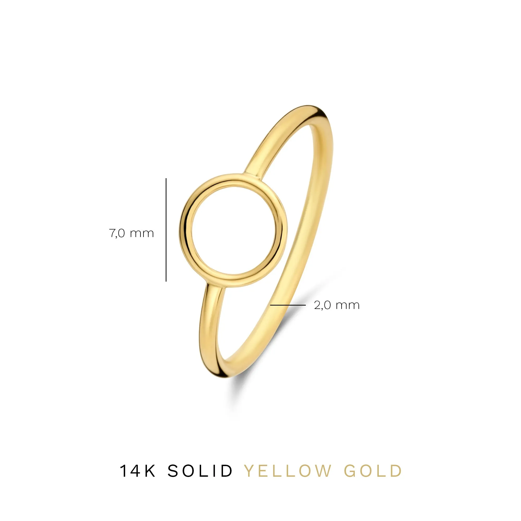 Belleville Anna 14 karat gold ring