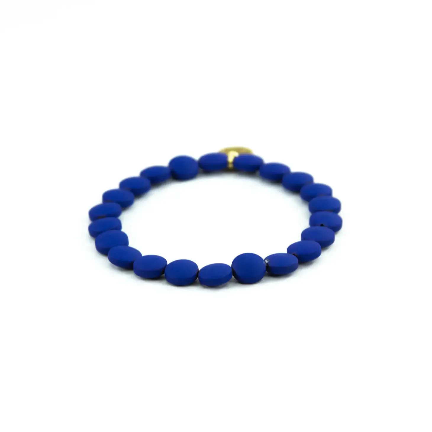 Flat Bead Matte Bracelets