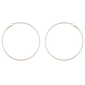 Gold Super Hoop Earrings