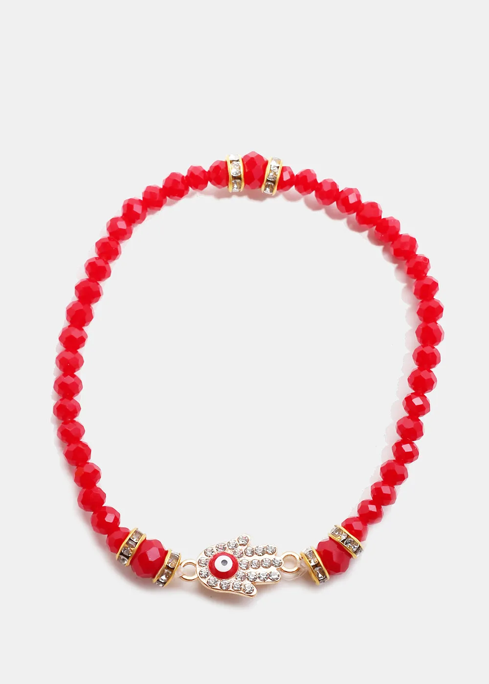 Hamsa Hand Bead Bracelet