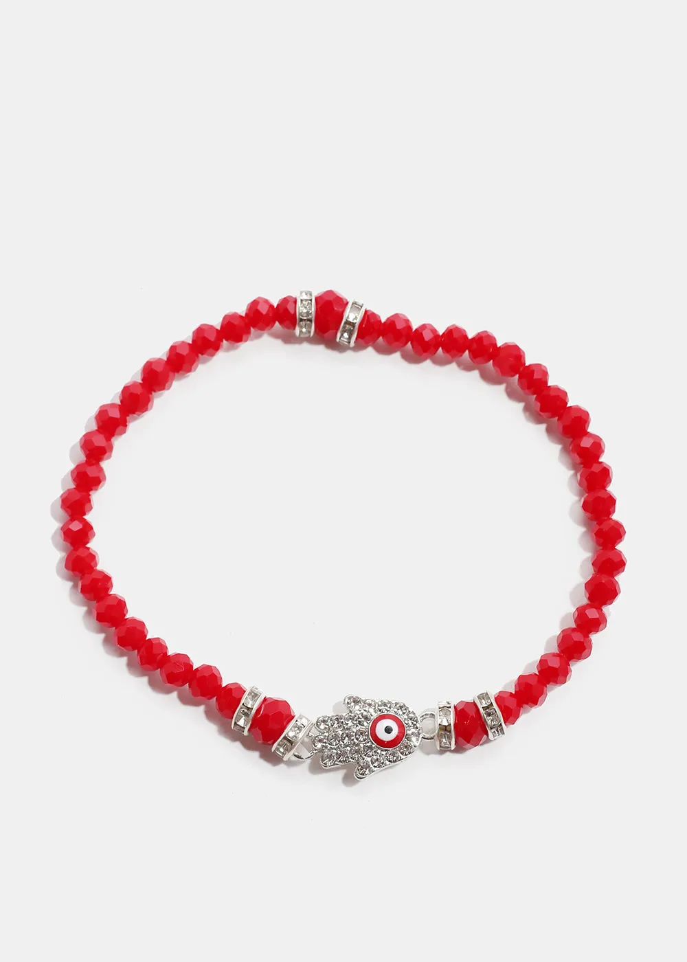 Hamsa Hand Bead Bracelet