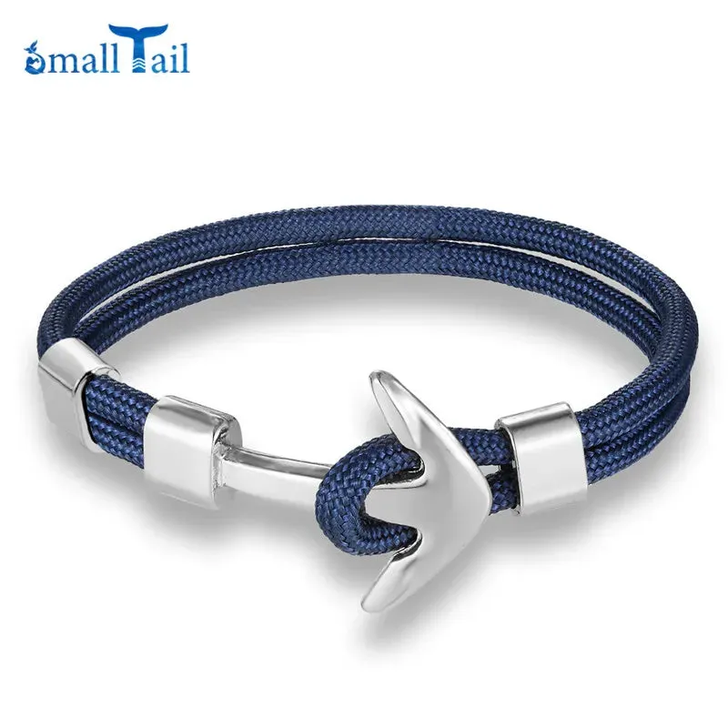 Hot Vikings Anchor Bracelets Men Women Nautical Surfer Waterproof Rope Bracelet Pulsera Navy Lucky Survival Paracord Bracelets