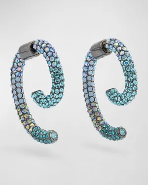 Luna Ocean Pave Earings