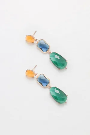 Nakamol Multi-Stone Drop Earrings