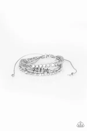 Paparazzi Bracelet ~ Ultra Modern - Silver