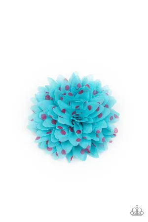 Paparazzi Hair Accessories ~ Bloom Boom - Blue