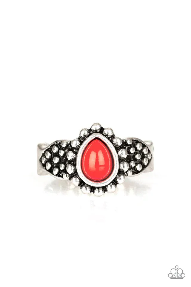 Paparazzi Ring ~ Pep Talk - Red