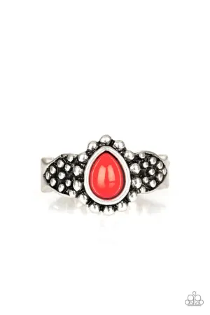 Paparazzi Ring ~ Pep Talk - Red