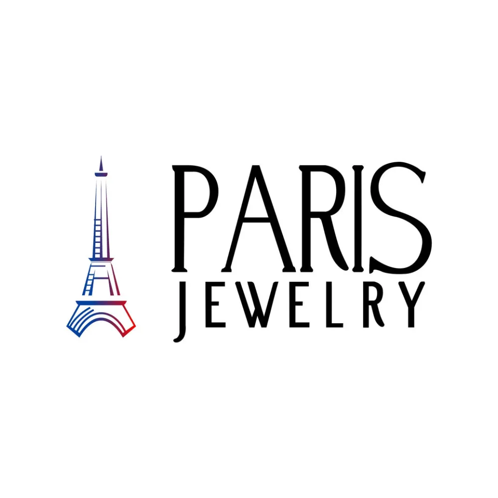 Paris Jewelry 14K Rose Solid Gold Created White Diamond 1/4Ct, 1/2Ct, 1Ct, 2Ct, 3Ct Round and Princess Stud Earrings 2 Pairs