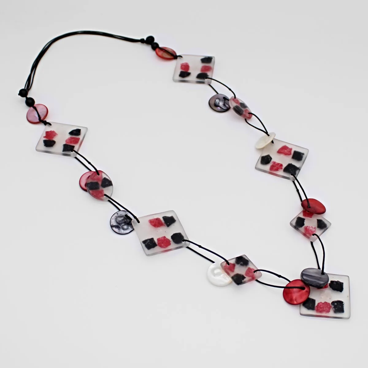 Red Petula Necklace