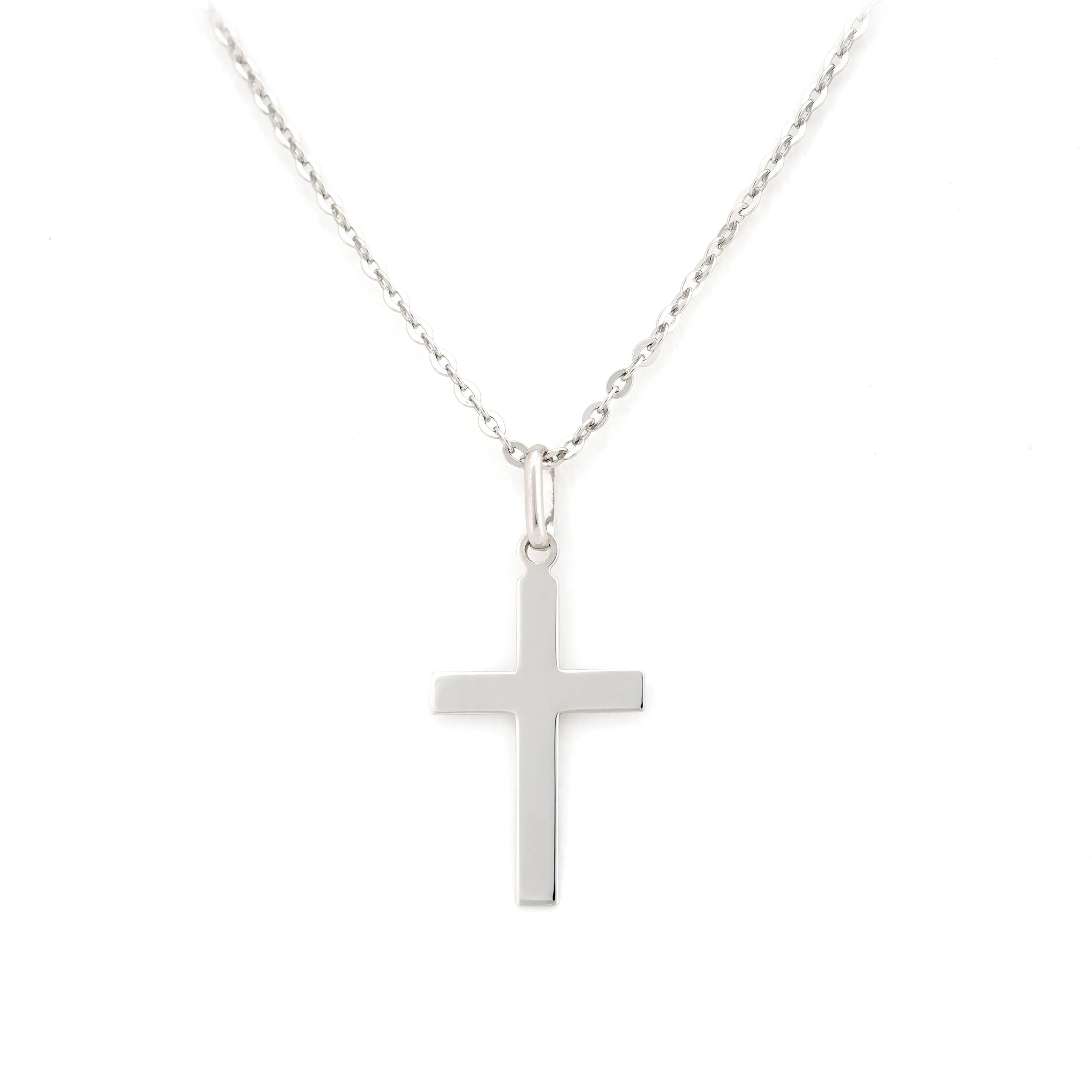 Sterling Silver Cross Necklace